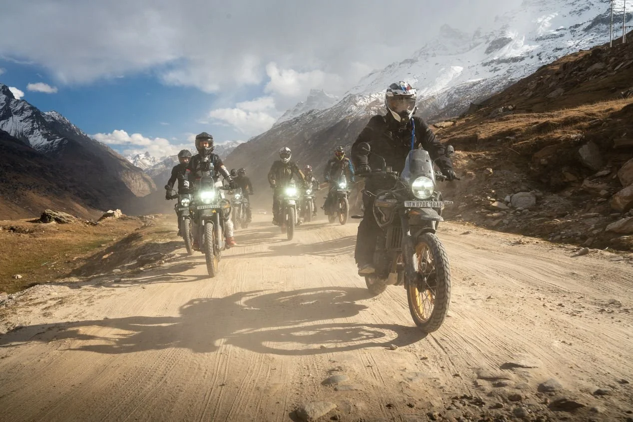 Group ride departing Hawkesbury Motorcycles